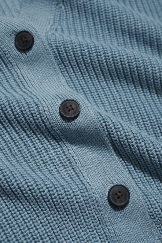 winding creek organic cotton knit cardigan